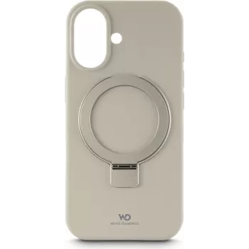Apsauginis dėklas Urban Stand Case White Diamonds Apple iPhone 17 Sand su stovu