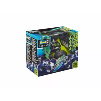 Revell Control 24634 Stunt Car FlipRace Įėjimo lygio elektrinis RC monster sunkvežimis su visų ratų pavara (24634)