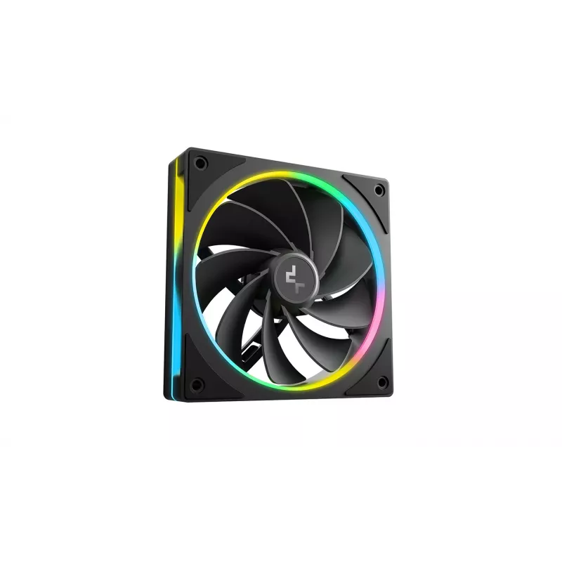 PC korpusas DeepCool CL660 Black — ATX/Micro-ATX/Mini-ITX, grūdintas stiklas, 2x3,5 colio + 1x2,5 colio, priekyje 140 mm, viršuje/gale 120-140 mm