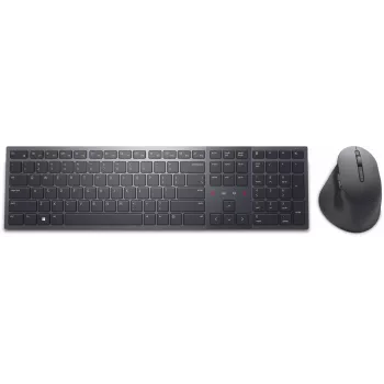 Dell Premier Collaboration Keyboard and Mouse KM900 | Belaidė klaviatūros ir pelės rinkinys | LT | Graphite | USB-A