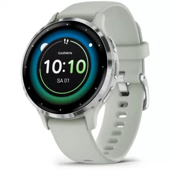Garmin Venu 3S 3,05 cm (1,2 inch) AMOLED 41 mm skaitmeninis jutiklinis ekranas 390 x 390 pikselių pilka, sidabrinė Wi-Fi GPS