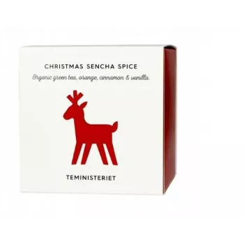 Kalėdinė Sencha Spice birželio žalioji arbata 100g - Teministeriet
