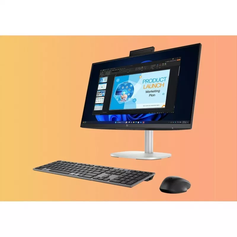 HP EliteStudio 8 G1i AI - All-in-One (Komplektinis sprendimas) - Core Ultra 7 265 / 2.4 GHz - vPro Enterprise - RAM 32 GB - SSD 1 TB - NVMe - Intel Graphics - 1GbE, Wi-Fi 6, Blue