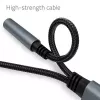 Adapteris 2w1 USB-C į USB-C ir 3,5 mm lizdas PD 15W