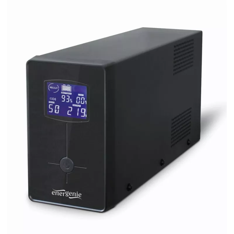 Gembird EG-UPS-035 nepertraukiamo maitinimo šaltinis (UPS) Line-Interactive 2 kVA 1200 W 5 AC išėjimai