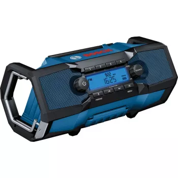 Bosch GPB 18V-2 C Professional nešiojamas skaitmeninis radijas, juoda, mėlyna, sidabrinė