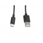 USB 2.0 kabelis Lanberg CA-USBO-10CC-0010-BK (USB A - USB C, 1m, juodas)