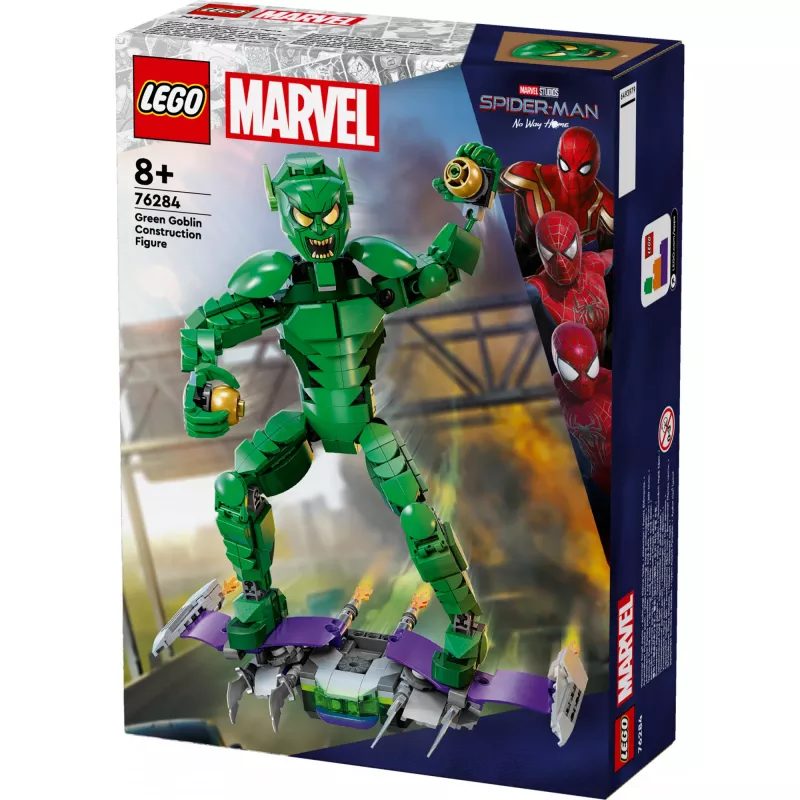 LEGO MARVEL 76284 Žaliasis Goblinas – konstruojama figūrėlė