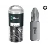 Wera 855/1 Z DIY 100 SiS antgalių rinkinys, 100 vnt., PZ 2, 25 mm, 1/4 inch šešiakampis kotas