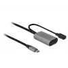 Aktyvus USB-C prailginimo kabelis Delock, 5 m, USB 5 Gbps (USB-20225 / 85392)