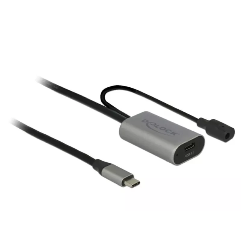 Aktyvus USB-C prailginimo kabelis Delock, 5 m, USB 5 Gbps (USB-20225 / 85392)
