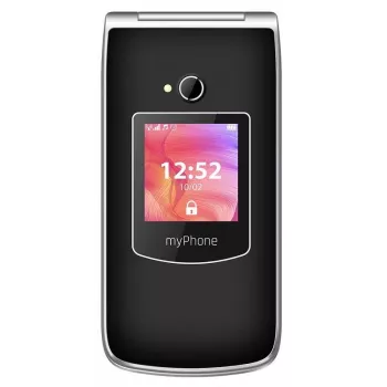 Mobilusis telefonas MYPHONE RUMBA 2 — 2,4 colio TFT ekranas, 32 MB RAM, 32 MB atmintis, viena SIM, 0,3 MP kamera, 800 mAh