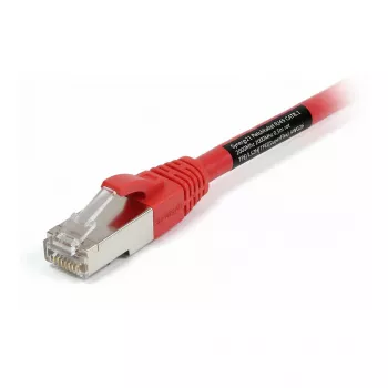 Synergy21 Patch Laidas RJ45, CAT8.1 2000MHz, 0,5m, Raudonas, S-STP(S/FTP), TPE/LSZH(SuperFlex), AWG26