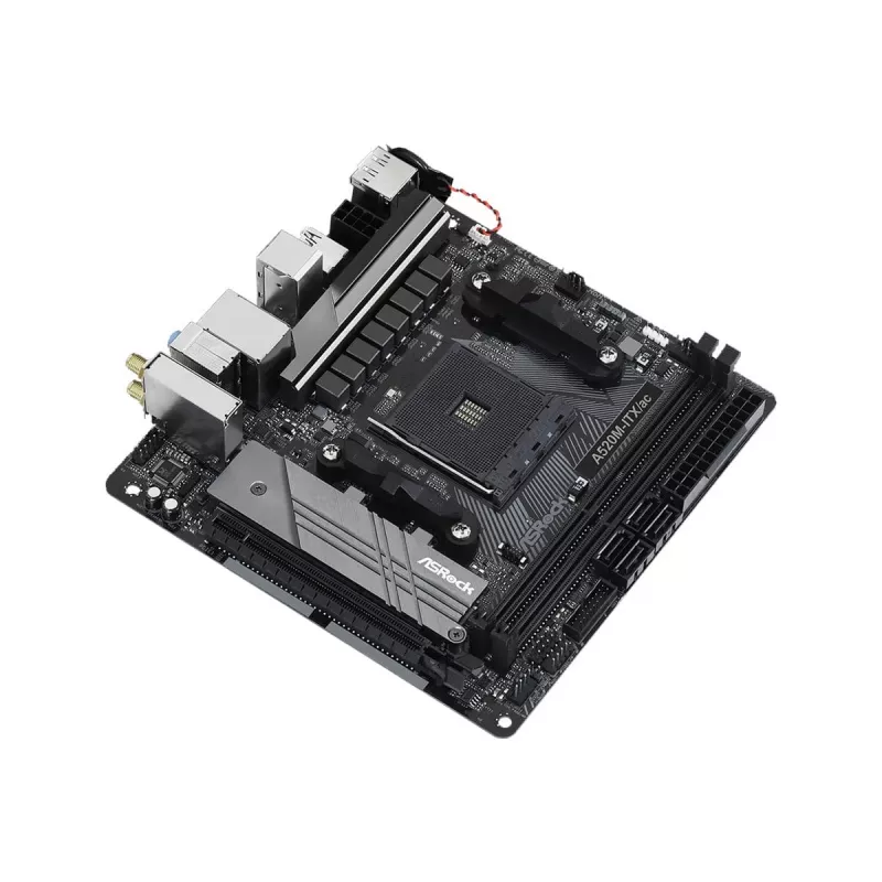 Pagrindinė plokštė ASRock A520M-ITX/ac Socket AM4 Mini-ITX