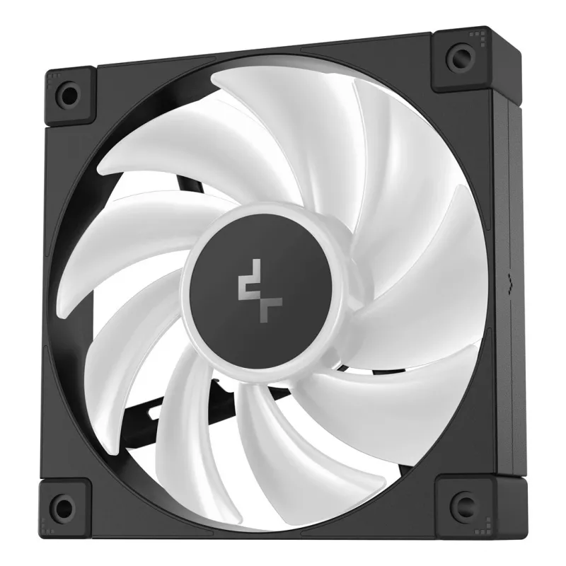 Ventiliatorių rinkinys DeepCool FD12 ARGB-3 in 1 12 cm juodas/baltas 3 vnt. Maksimalus oro slėgis 2.56 mmH2O
