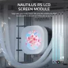 Korsaro Nautilus RS LCD ekrano modulis skysčio aušinimo sistemoms, 78 mm, baltas
