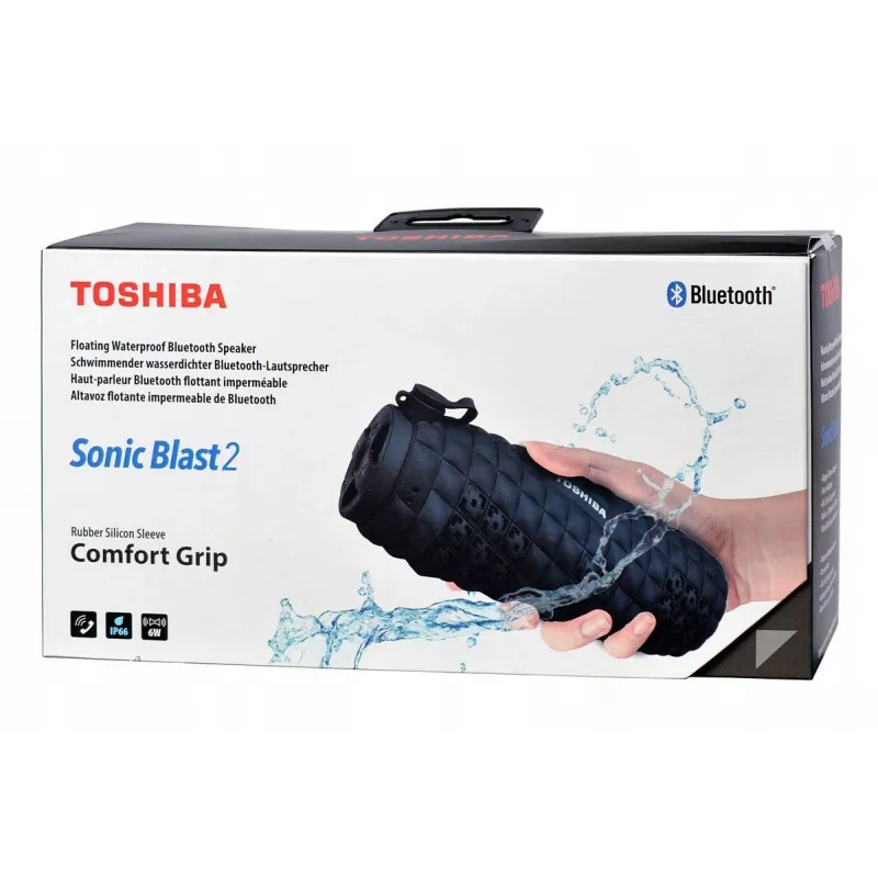 Nešiojamas garsiakalbis Toshiba Sonic Blast 2 TY-WSP80 Juodas