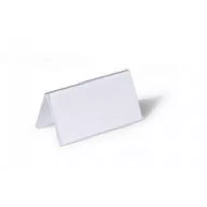 Neįvardyta PVC kortelių laikiklis Durable 805119, 25 vnt., skaidrus
