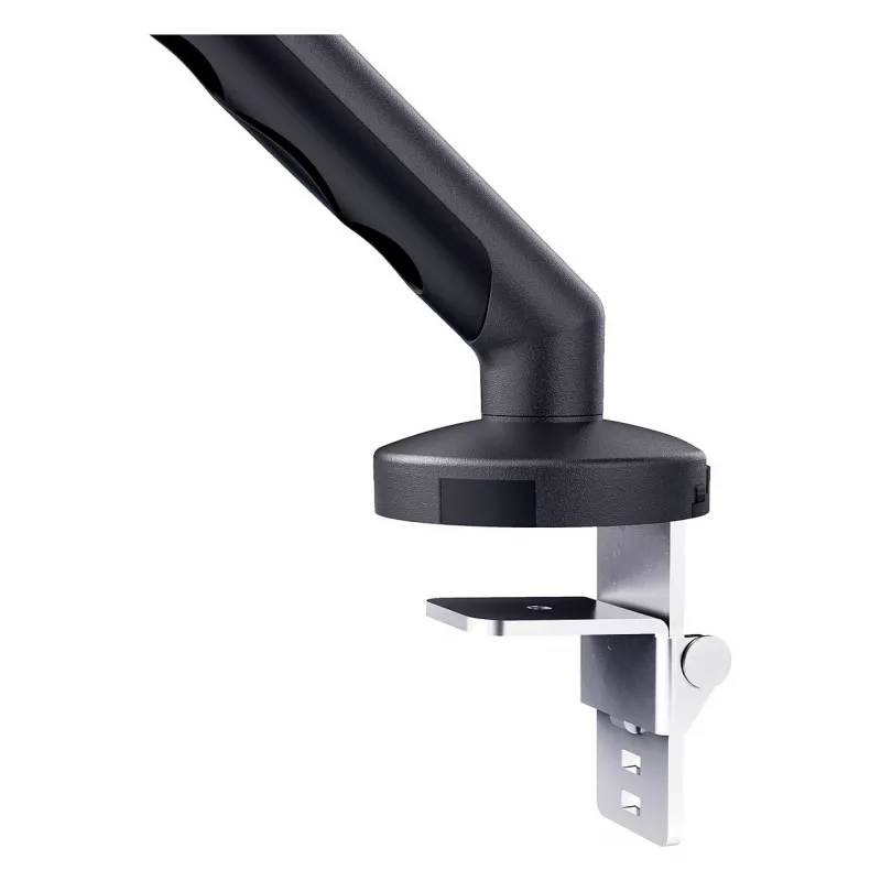 Monitorio laikiklis DIGITUS Single iki 35 colių ekranams, gnybtas, 10 kg, VESA 75x75–100x100, pakreipimas -45–90°
