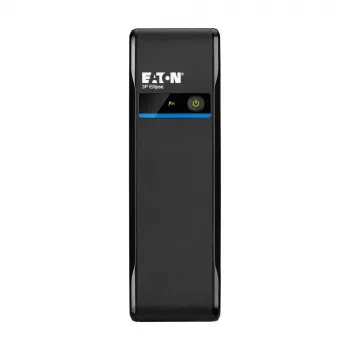 Nepertraukiamo maitinimo šaltinis Eaton 3P Ellipse 0,7 kVA (420 W), budėjimo režimas, 4 AC lizdai, 7 Ah baterija, bokštinis, juodas