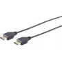 DisplayPort kabelis S/CONN 10-49015 0,5 m Juodas
