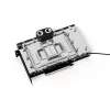Alphacool Core GeForce RTX 4090 GameRock / Phantom GPU vandens blokas su galine plokšte