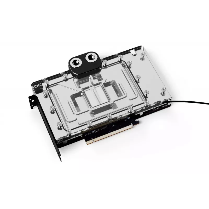 Alphacool Core GeForce RTX 4090 GameRock / Phantom GPU vandens blokas su galine plokšte