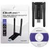 Greitas belaidis USB dviejų juostų Wi-Fi adapteris su 2 antenomis