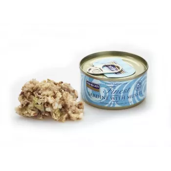 FISH4CATS Sardinės su midijomis – šlapias ėdalas katėms – 70g