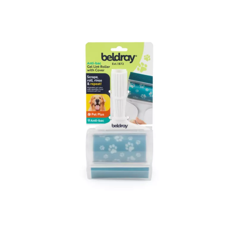 Rankinis gelinis pūkų valytuvas Beldray LA034221UFFEU7 Antibacterial Pet Plus – daugkartinis nešiojamas gyvūnų plaukų šalintuvas