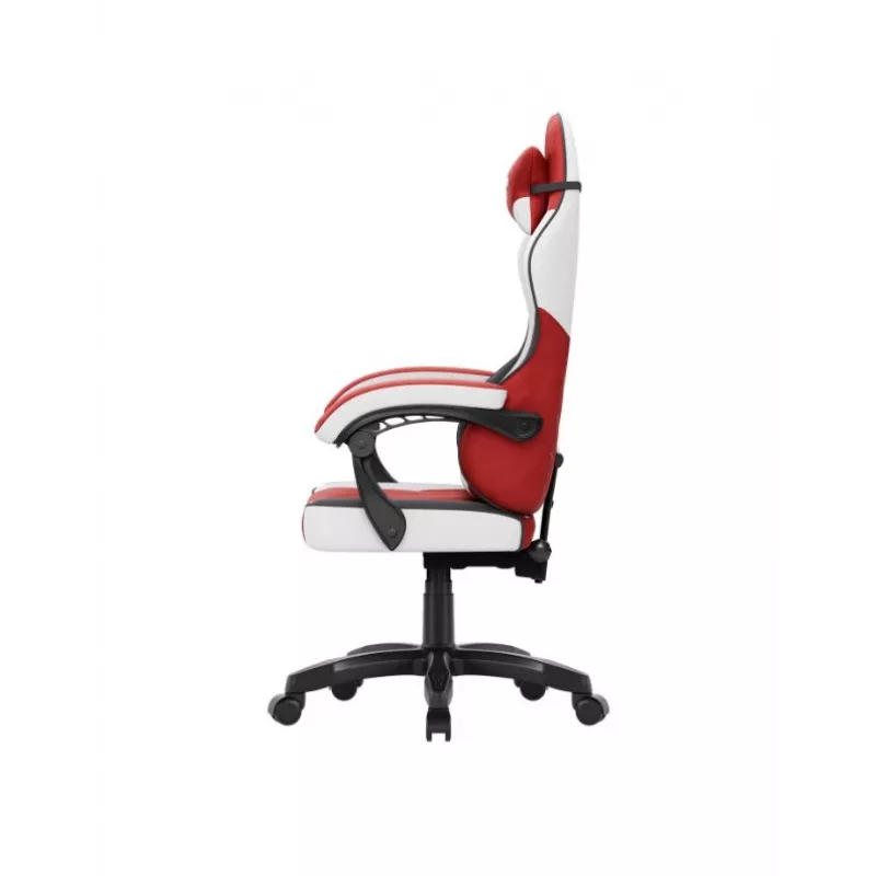 Gaming kėdė Huzaro Force 2.7 Red – lenktyninio stiliaus ergonomiška sėdynė su reguliuojamais porankiais, pakreipimo ir aukščio reguliavimu