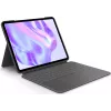 Klaviatūrinis dėklas Logitech Combo Touch QWERTZ vokiškas Smart Connector Graphite