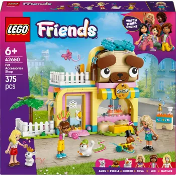 LEGO FRIENDS 42650 Naminių gyvūnėlių aksesuarų parduotuvė