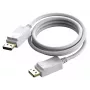 DisplayPort kabelis Vision TC 2MDP 2 m Baltas