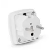 Gembird Cablexpert a-AC-UKEU-001 - Maitinimo adapteris - Jungtis (S) prie Kištuko (W) - Baltas - Jungtinė Karalystė, Europa