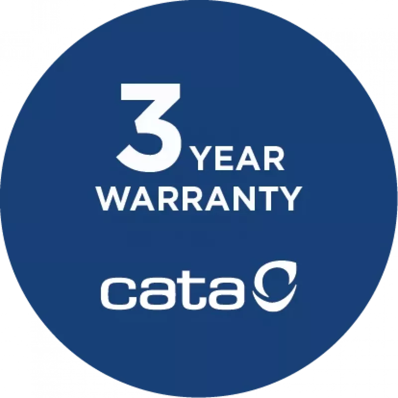 CATA TF 2003 GWH pusiau įmontuojamas ištraukiamas gartraukis baltas 340 m³/h