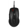 A4 Tech X-710 žaidimų pelė su slinkimo ratuku, laidas, USB, 2000 DPI, juoda