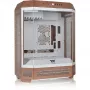 PC korpusas Thermaltake The Tower 600 Midi Tower Mocha – ATX/Micro-ATX/Mini-ITX, grūdintas stiklas, 1x3,5 colio + 2x2,5 colio, 4x USB 3.2
