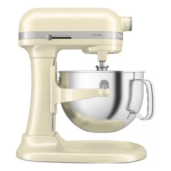 Stacionarus maišytuvas KitchenAid 5KSM60SPXEAC 375 W, kreminis/pilka/nerūdijantis plienas