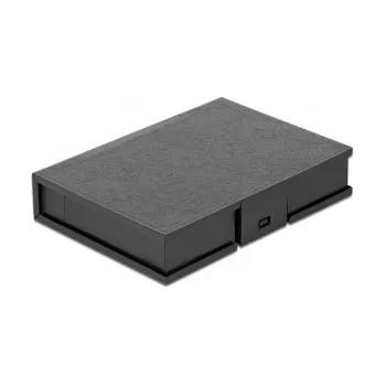 Apsauginis dėklas DeLOCK 18372 3,5 colio HDD juodas