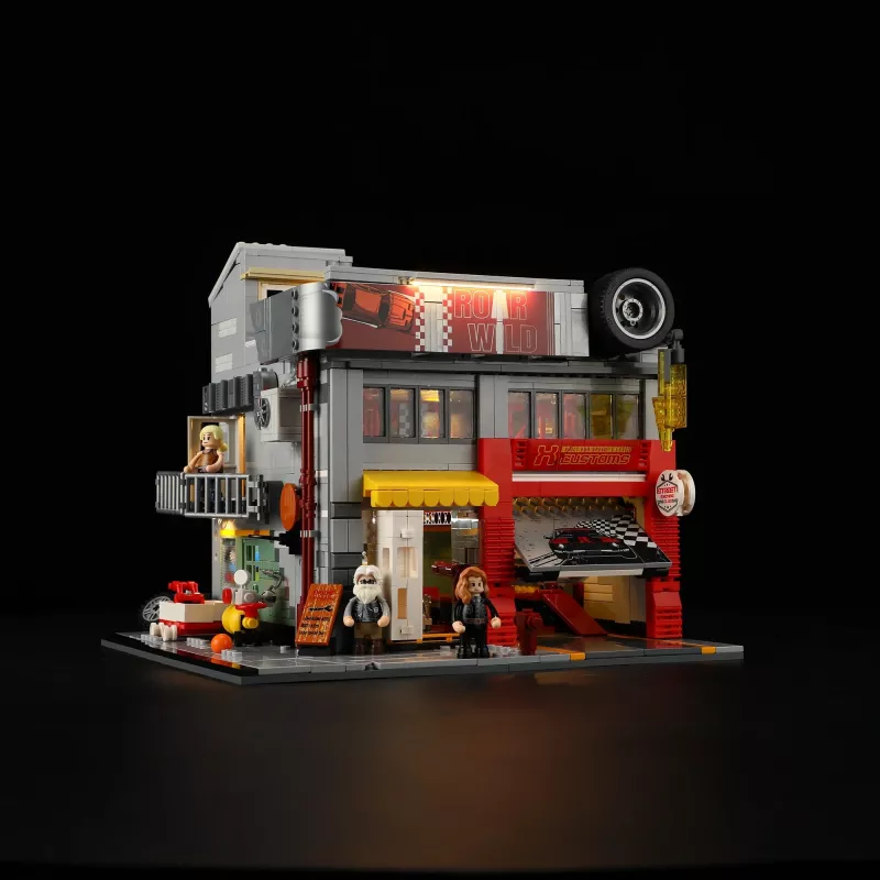 Statybinis žaislas Street MOD Garage