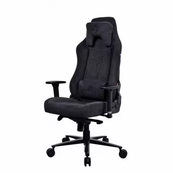 Arozzi Vernazza Soft Fabric žaidimų kėdė – Pure Black