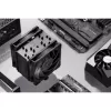 Oro aušintuvas Noctua NH-U12A CHROMAX.BLACK – 120 mm dvigubas ventiliatorius, 158 mm aukštis, suderinamas su LGA 1200, 2000 RPM maks.