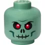 LEGO Storage Head Skeleton dėžutė daiktams, juoda/raudona, didelė
