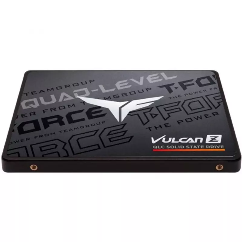 VULCAN Z QLC 2 TB, SSD juodas/pilkas, SATA 6 Gb/s, 2,5