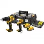 Profesionalus akumuliatorinis suktuvas DeWALT DCK2062E2T-QW, 1/4 colio griebtuvas, 200 N·m sukimo momentas
