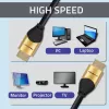 Qoltec 50357 HDMI kabelis 5 m HDMI A tipas (Standartinis) Juoda