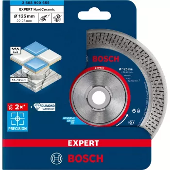 Bosch Expert HardCeramic pjūklo diskas keramikai 12.5 cm 1 vnt