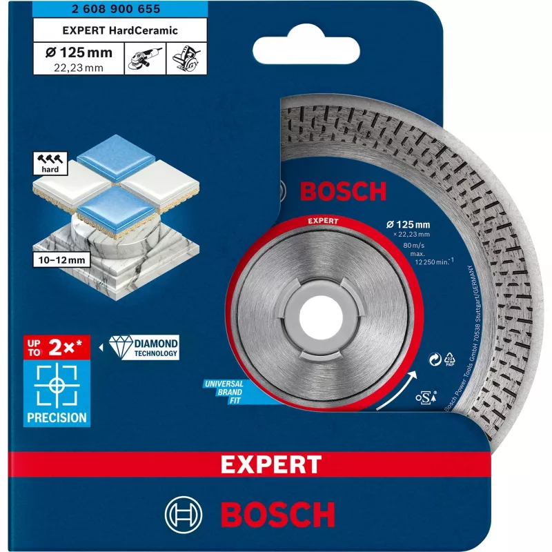 Bosch Expert HardCeramic pjūklo diskas keramikai 12.5 cm 1 vnt