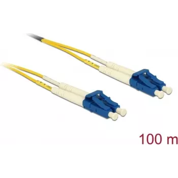 Delock LWL laidas LC Duplex į LC Duplex vienmodis OS2 100 m (80161)